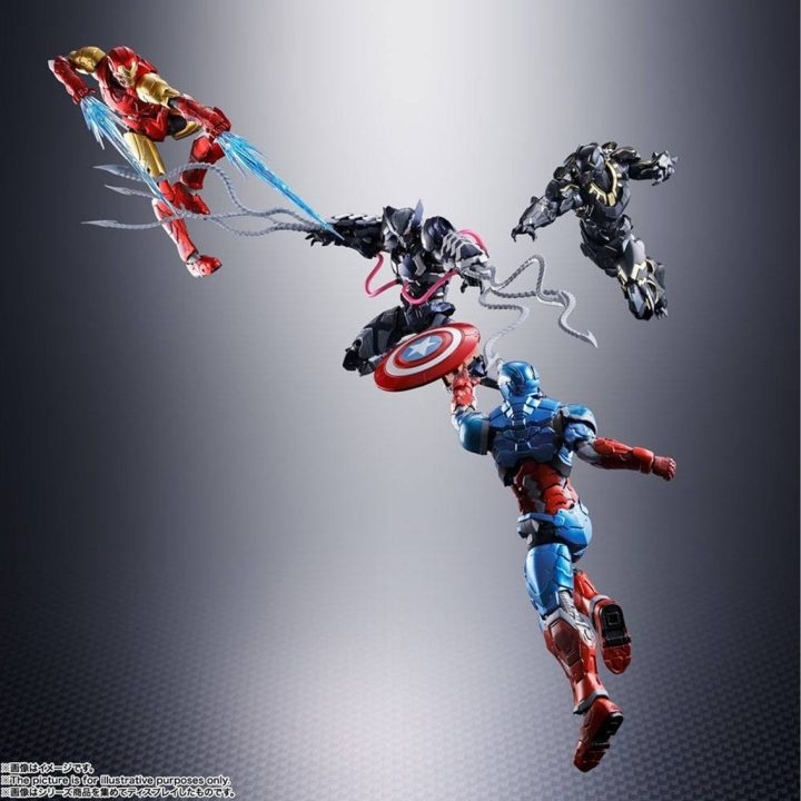 Figura tamashii nations sh figuarts Marvel tech-on wolverine venom…