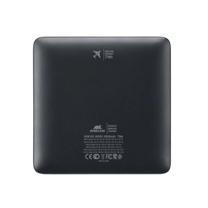 RIVACASE VA1090 powerbank 20000mAh Turbo PD 100W