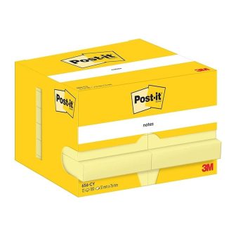 Pack 12 blocs 100 hojas notas adhesivas 51X76MM canary yellow caja…