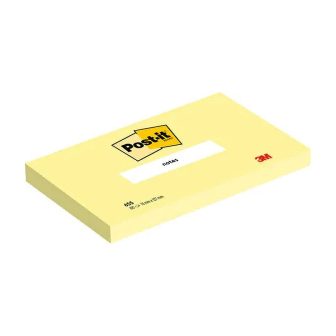 Pack 12 blocs 100 hojas notas adhesivas 76X127MM canary yellow caja…