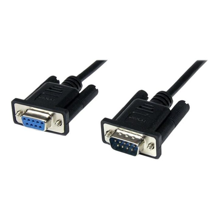 StarTech.com Cabo 1m Modem Nulo Null Série Serial DB9 Fêmea a Macho -…