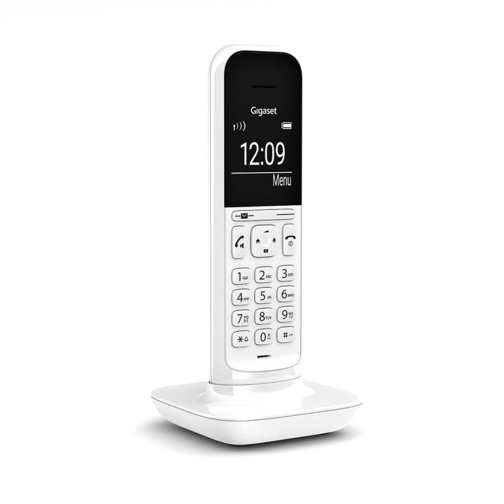 Gigaset CL390 White Cordless Landline Phone (S30852-H2902-D202)
