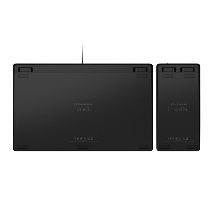 3Dconnexion Keyboard Pro with Numpad Office Keyboard USB + RF…