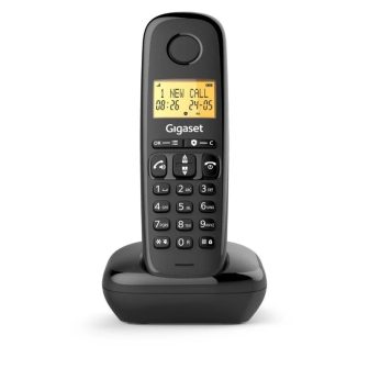 Gigaset Basic 100 Inalámbrico DECT Negro Duo (L36852-H3206-D201)
