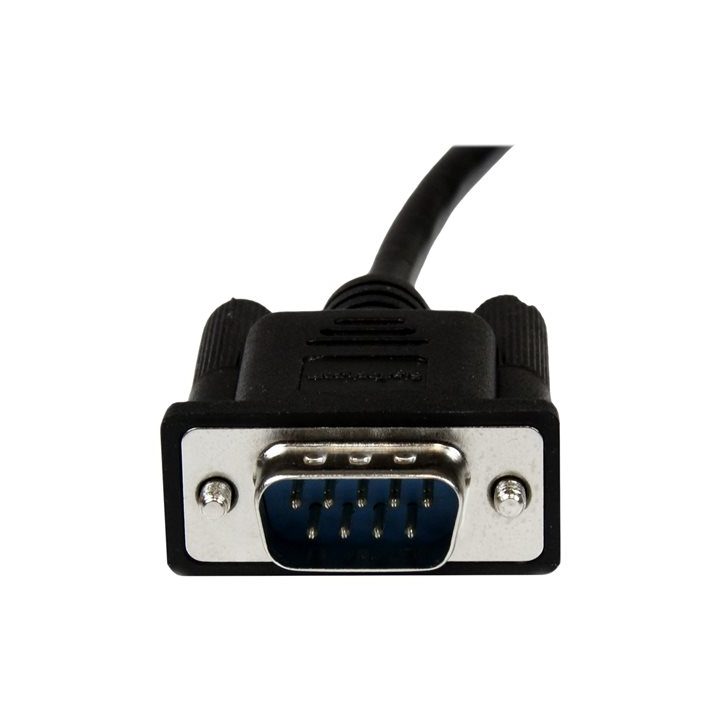 StarTech.com Cabo 1m Modem Nulo Null Série Serial DB9 Fêmea a Macho -…
