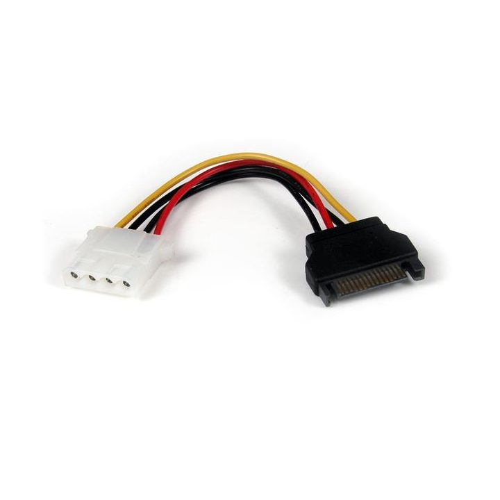 StarTech.com Cable de Alimentación de 15cm Adaptador Molex LP4 a SATA…