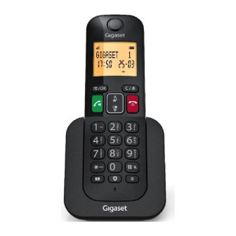 Gigaset Elemental 400 Wireless DECT Black (S30852-H3009-D201)