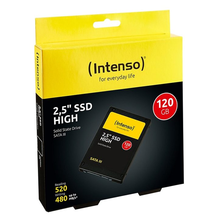 SSD interno Intenso high 120GB 2.5 polegadas SATA3 (3813430)