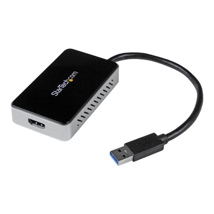StarTech.com Adaptador USB 3.0 a HDMI con Hub USB de 1 Puerto –…