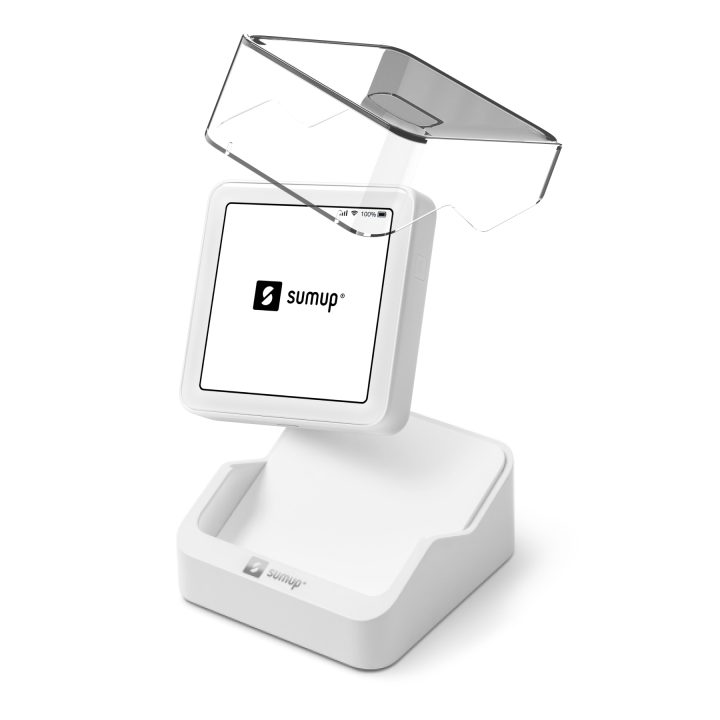 SumUp Solo Smart Card Reader Battery Wi-Fi White