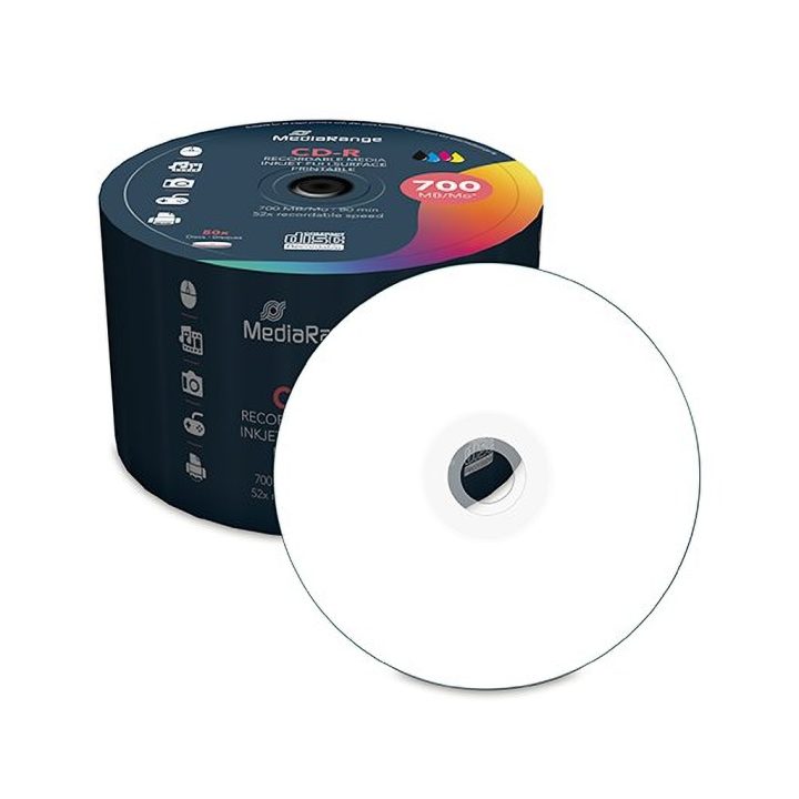 Mediarange CD-R MR208 700MB 50PCS Consumable