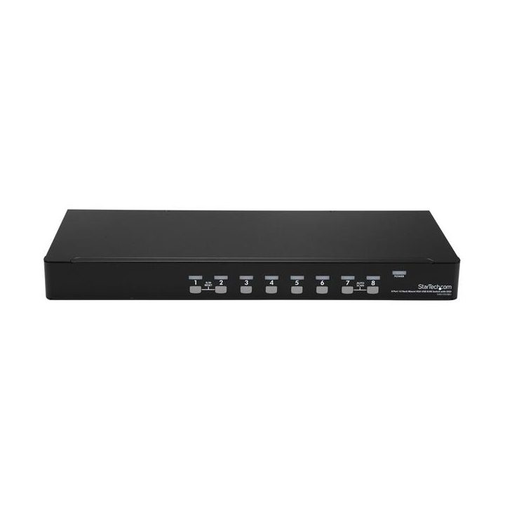 StarTech.com Comutador Switch KVM 1U OSD e Cabos 8 portas USB A Vídeo…