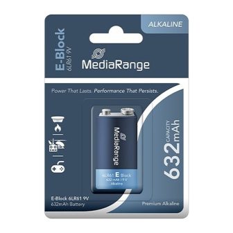 Mediarange e-block Alkaline Battery (MRBAT107)