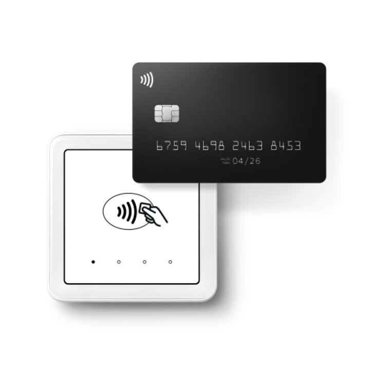 SumUp Solo leitor de cartões inteligentes Bateria Wi-Fi Branco