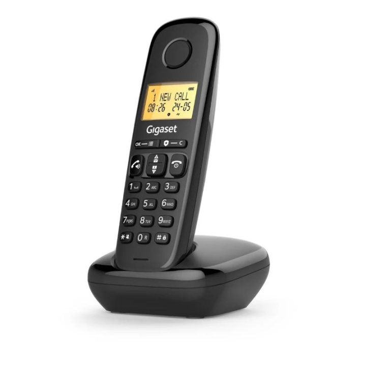 Gigaset Basic 100 Wireless DECT Black Trio (L36852-H3206-D211)