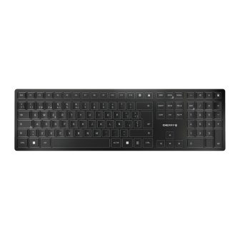 CHERRY KW 9100 SLIM teclado Universal RF Wireless + Bluetooth QWERTY…