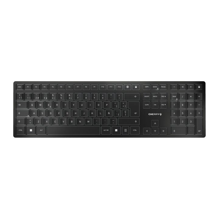 CHERRY KW 9100 SLIM Universal RF Wireless + Bluetooth QWERTY Spanish…