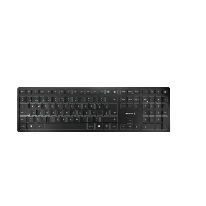CHERRY KW 9100 SLIM Universal RF Wireless + Bluetooth QWERTY Spanish…