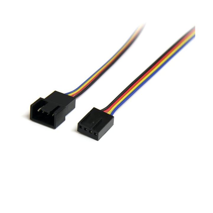 StarTech.com 0.3m PWM 4-Pin Fan Power Extension Cable Motherboard…