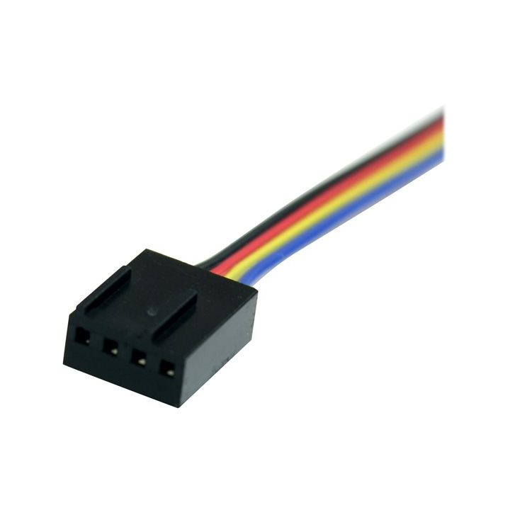 StarTech.com 0.3m PWM 4-Pin Fan Power Extension Cable Motherboard…