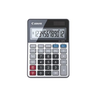 Canon LS-122TS Desktop Calculator Calculator Display Gray