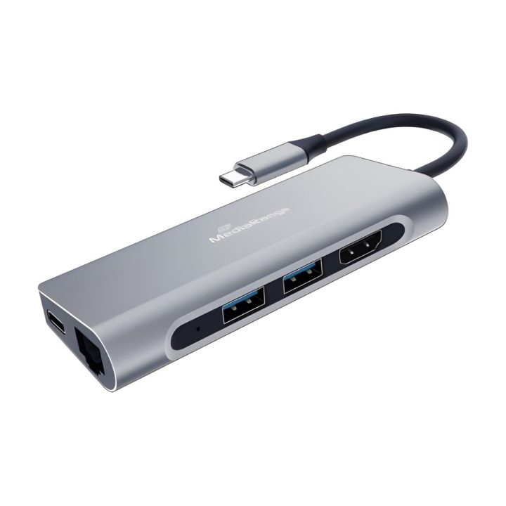 Hub Mediarange USB-C 7EN1 (MRCS510)