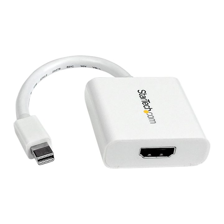 StarTech.com Mini DisplayPort to HDMI Adapter - mDP to HDMI Video…
