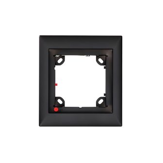 Mobotix single frame, black (p/n:mx-opt-frame-1-ext-bl)
