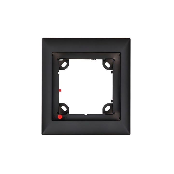 Mobotix single frame, black (p/n:mx-opt-frame-1-ext-bl)