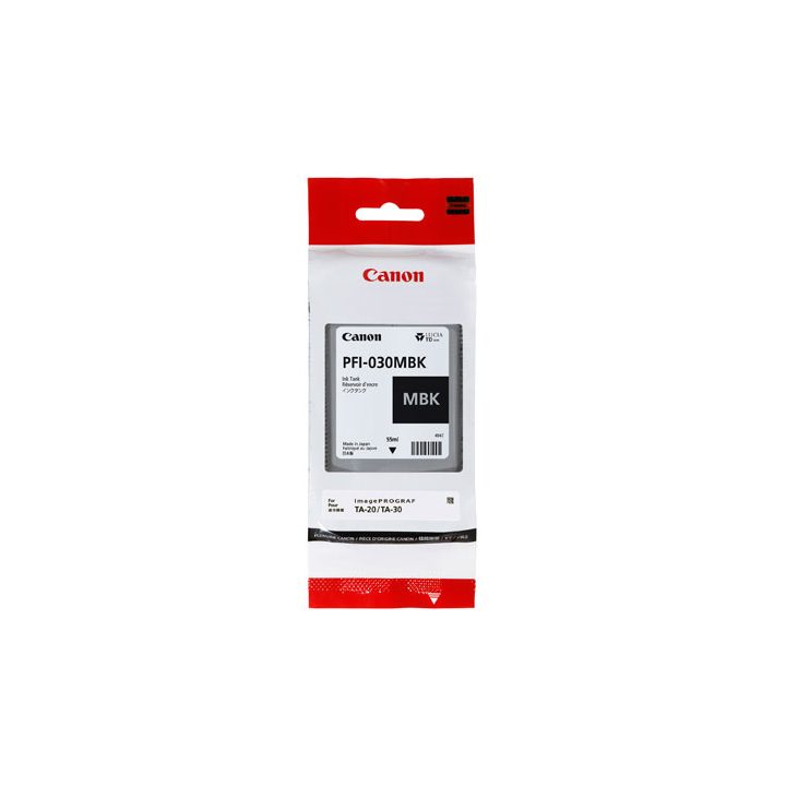 Canon PFI-030 MBK cartucho de tinta 1 pieza(s) Original Negro mate