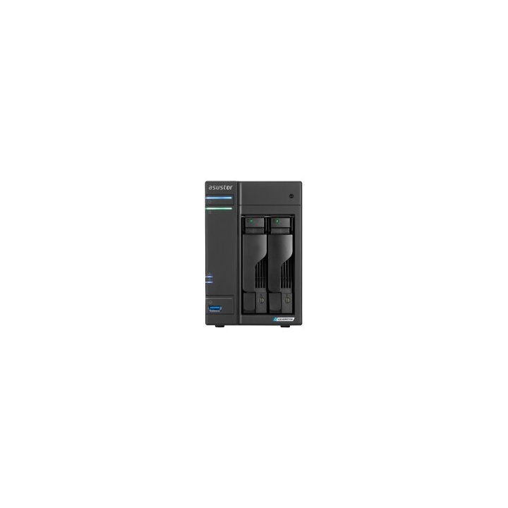 Servidor NAS ASUSTOR tower 2 bay quad-core 2.0GHz CPU dual 2.5gbe…