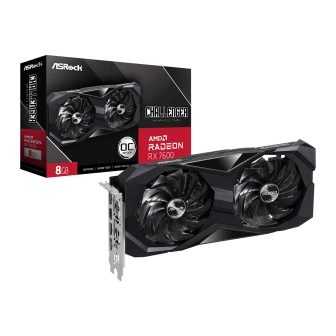 ASRock Challenger 90-GA41ZZ-00UANF Graphics Card AMD Radeon RX 7600 8…
