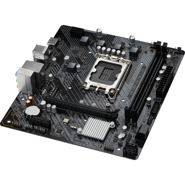 Motherboard ASRock H610M-H2/M.2 D5 Intel H610 LGA 1700 micro ATX…