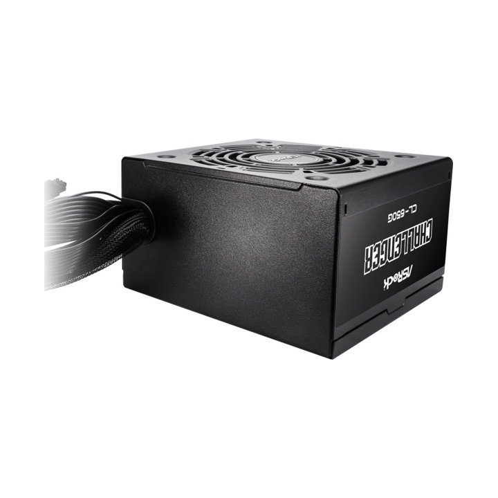 Fonte de alimentação ASRock CL-650G, PSU, 650W, 80 Plus Gold, 120mm…