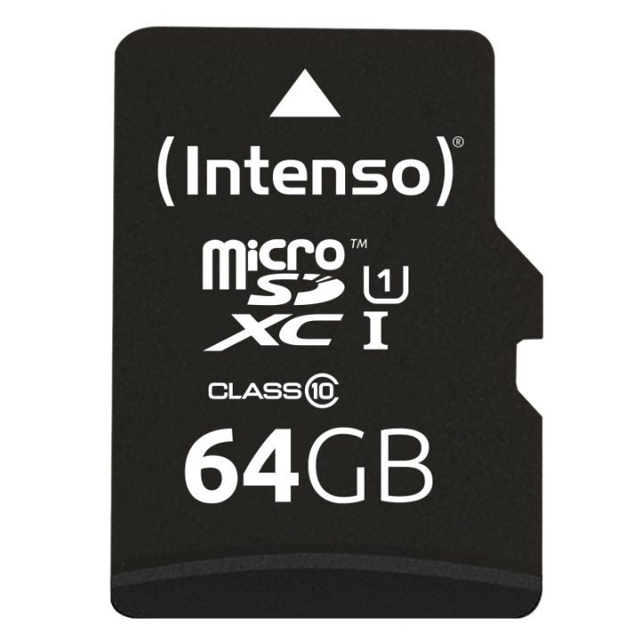 Intenso 3423490 Micro SD UHS-I Premium 64GB with Adapter