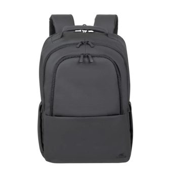 RIVACASE 8435 Tegel ECO negro coated mochila portá (8435 Black ECO)