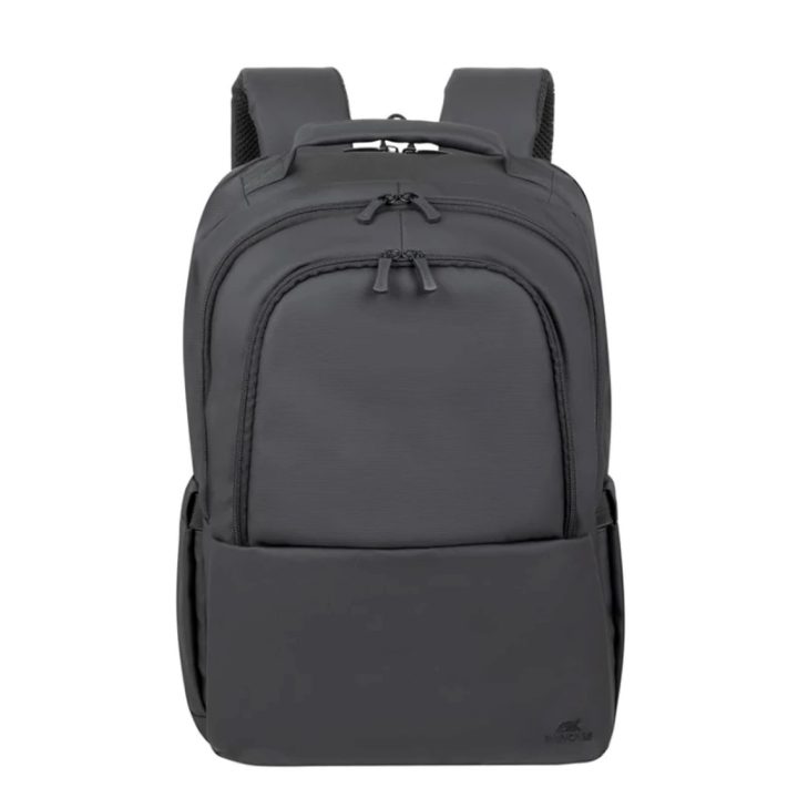 RIVACASE 8435 Tegel ECO Black Coated Laptop Backpack (8435 Black ECO)
