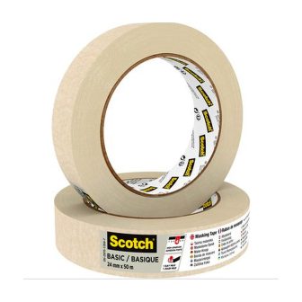 3M Scotch Abdeckband - Basic Cinta de pintor multiusos Apto para uso…