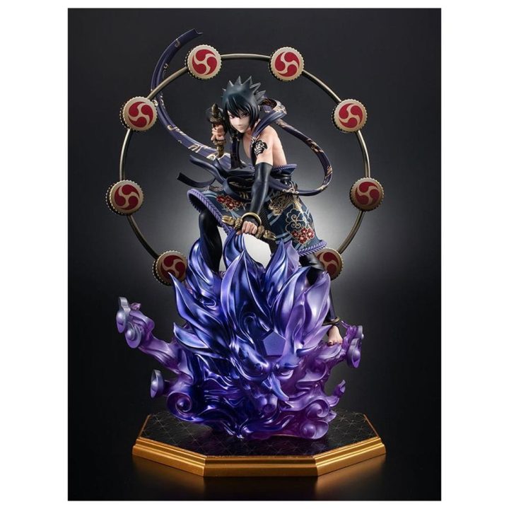 Megahouse GEM Series Naruto Shippuden Sasuke Thunder God Figure…