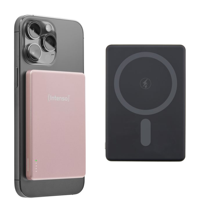 Powerbank Intenso MW5000 MagSafe rosa magnético (7344023)