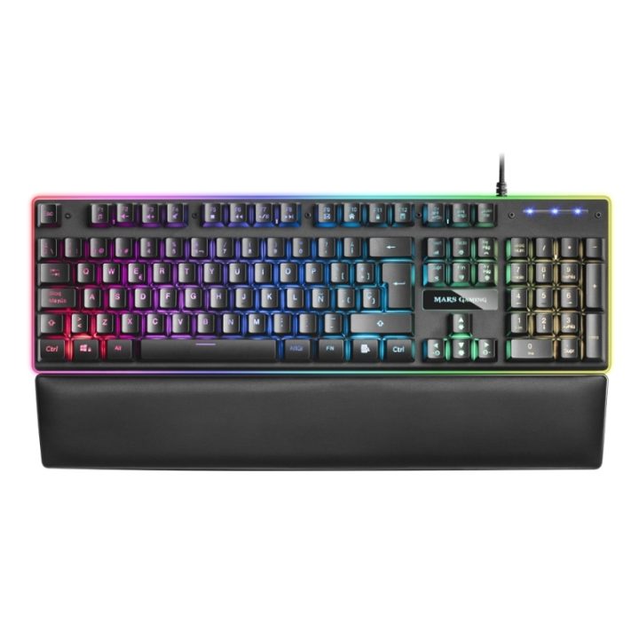 Mars Gaming MK320ES, Teclado Gaming H-Mech, 13 Modos RGB e Halo…