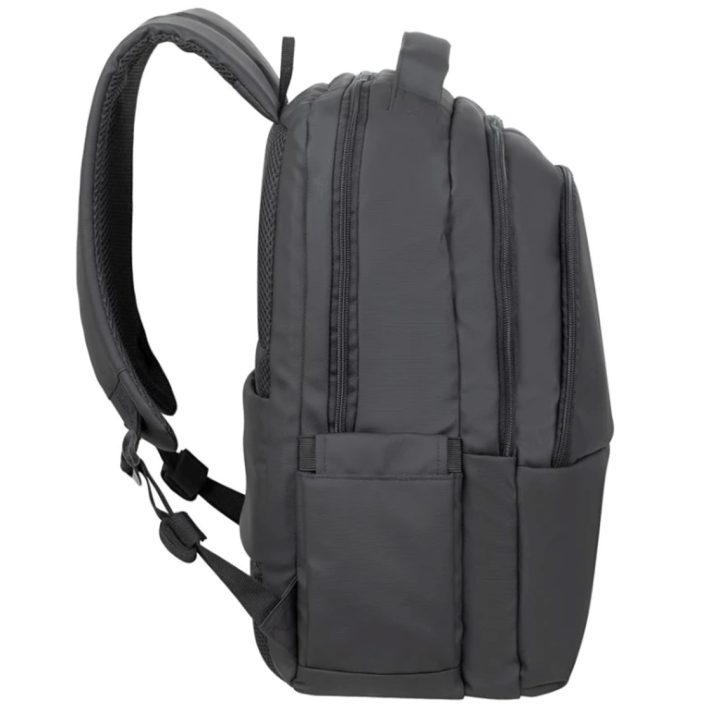 RIVACASE 8435 Tegel ECO negro coated mochila portá (8435 Black ECO)