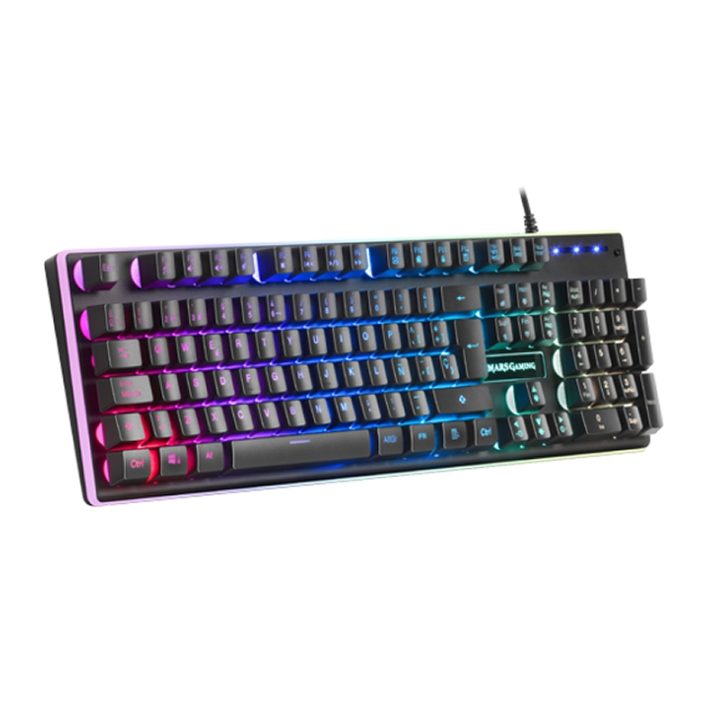 Mars Gaming MK320ES, H-Mech Gaming Keyboard, 13 RGB Modes and Halo…