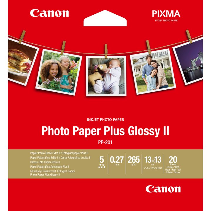 Canon 2311B060 papel fotográfico Branco Brilhante