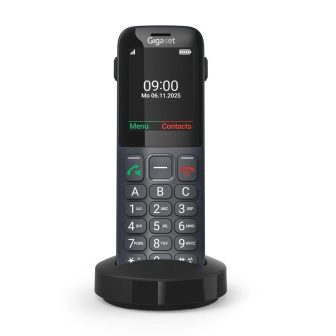 Gigaset Comfort 600 SIM 2.4" 118 g Black, Gray (S30853-H1236-R101)