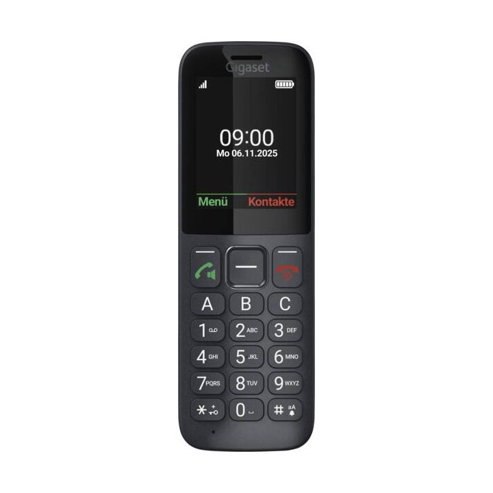Gigaset Comfort 600 SIM 2,4" 118 g Negro, Gris (S30853-H1236-R101)