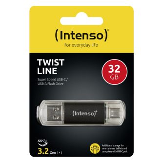 Intenso twist line 32GB USB 3.2 Flash Drive (3539480)