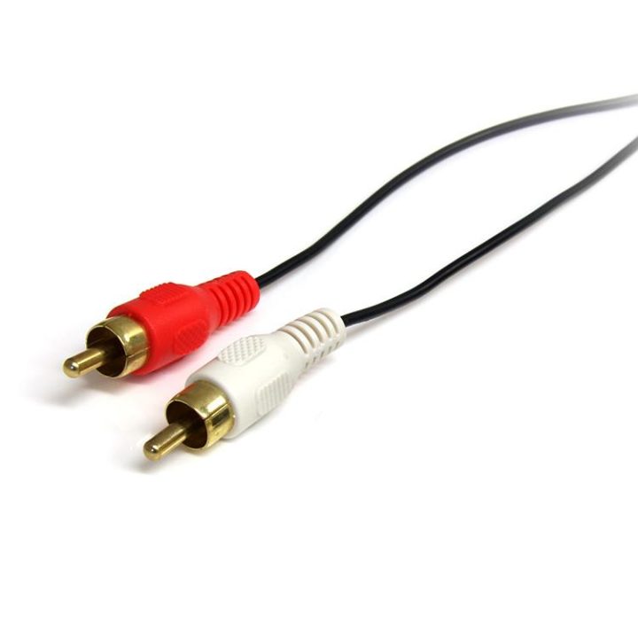 StarTech.com Cabo Adaptador de Mini-Jack a RCA 91cm - Jack 3,5mm…