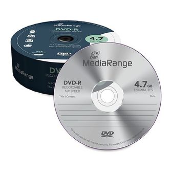 Mediarange DVD-R MR403 4.7GB 25PCS Consumable