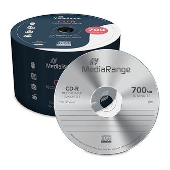 Consumible Mediarange CD-r MR207 700MB 50PCS